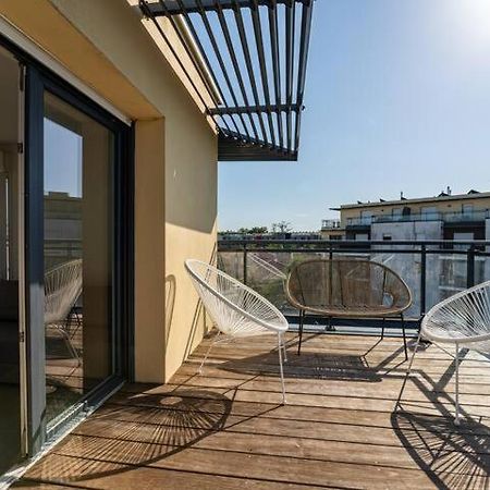 Bordeaux Merignac Appartement 2 Pieces - 2 Terrasses Ngoại thất bức ảnh