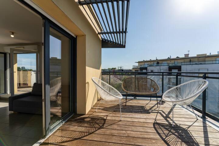 Bordeaux Merignac Appartement 2 Pieces - 2 Terrasses Ngoại thất bức ảnh